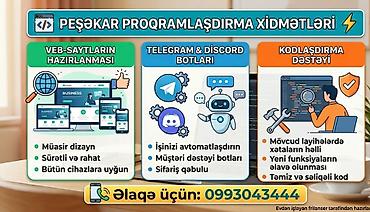 mop dəsti: Veb saytların hazırlanması — 1