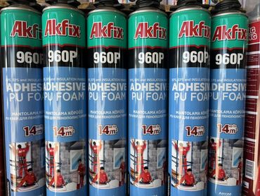 Краска: Монтажная пена Akfix 960P предназначена для использования при