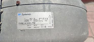islenmis ventilator: Systemair K 315 L TW kanal tipli turba ventilyatoru - Brend/model — 3