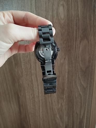 rado saat: RADO kişi qol saatı – klassik minimalist dizayn - Rəng: tam qara — 6