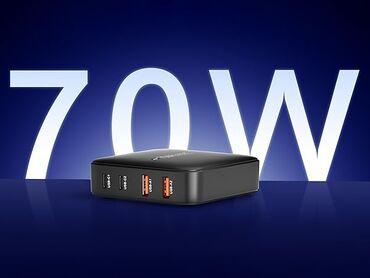 Punjači: GOLDNEXT 70W Desktop GaN punjač - GaN III tehnologija za visoku — 14