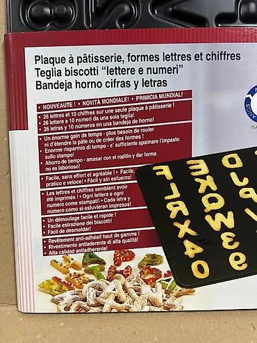 Ostalo posuđe: Zenker tepsija/kalup za keksiće – slova i brojevi - Ploča za pečenje — 6