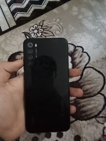 shuby iz lamy: Xiaomi Redmi Note 8, 64 ГБ, цвет - Черный, 
 Отпечаток пальца
