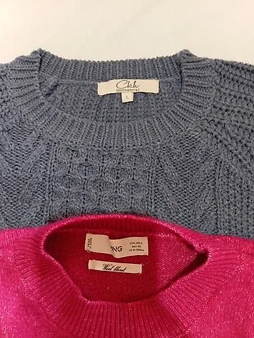 Džemperi, kardigani: Dva ženska džempera 1) Mango – Wool blend - Model: klasičan džemper — 2