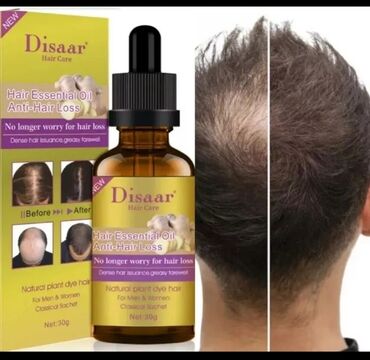 ikinci el saç: Disaar serum -Saç tökülməyə qarşı lasyon bitkiseldir, heç bir