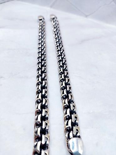 Серебряные цепочки: Цепочка, Проба 925, Мужские, Новый — 27