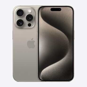 Apple iPhone: IPhone 15 Pro, Б/у, 128 ГБ, Зарядное устройство, Чехол, 90 %