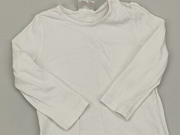 biała bluzka wiskoza: Bluzka, So cute, 12-18 m, stan - Dobry