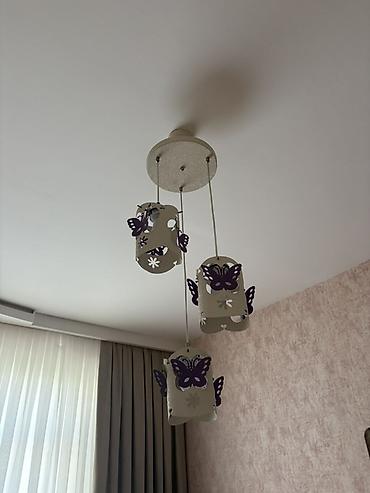 Çılçıraq, 3 lampa, Metal