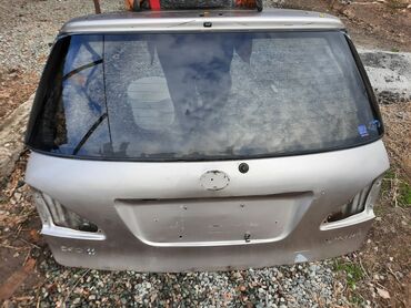 креста тайота: Крышка багажника Toyota 2002 г., Б/у, цвет - Серый,Оригинал