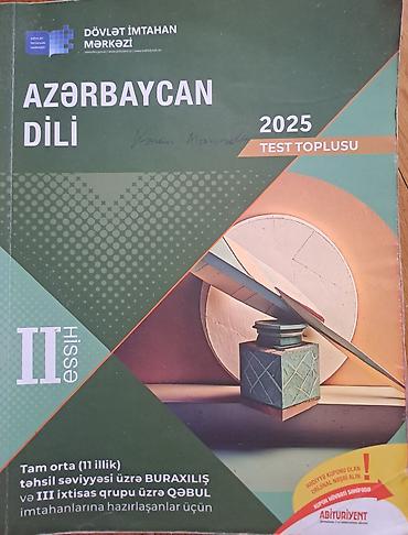 Testlər: Azərbaycan dili Testlər 11-ci sinif, DİM, 2-ci hissə — 1