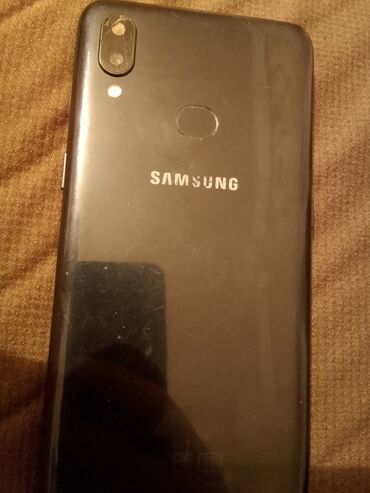 Motorola: Samsung Galaxy A10s, rəng - Qara, Barmaq izi