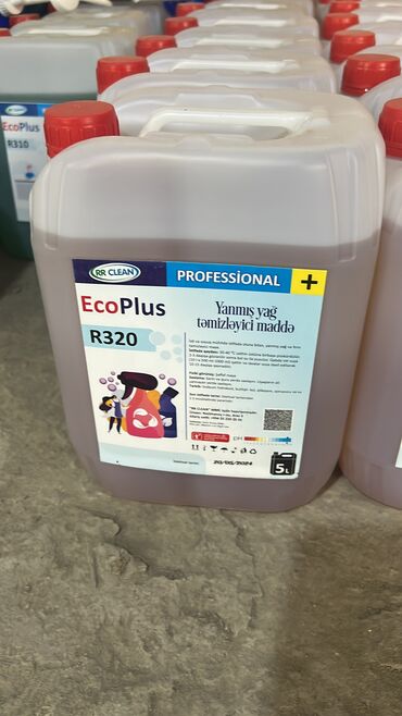 Dezinfeksiyaedici maddələr: EcoPlus markası yağ sökücü 5lt qablaşma