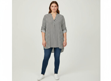 shein bluzki plus size: Esmara, Туніка жіноча, розмір 3XL