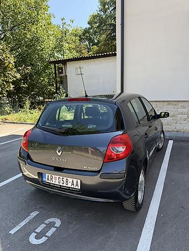 Renault: Renault Clio III, 5 vrata, tamnosiva metalik -registracija istice — 4