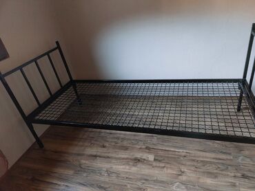 dusek 200x100: Single bed, color - Black