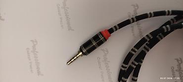 balaca plazma: 3.5 mm AUX audio kabelləri dəsti - Qoşulma: 3.5 mm stereo (TRS) kişi — 4
