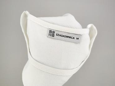 biała bluza pull: SZACHOWNICA, Bluzka damska, rozmiar M — 4
