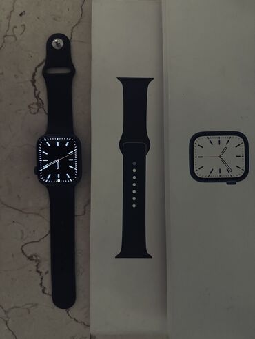 apple watch 4: İşlənmiş, Smart saat, Apple, Аnti-lost, rəng - Mavi