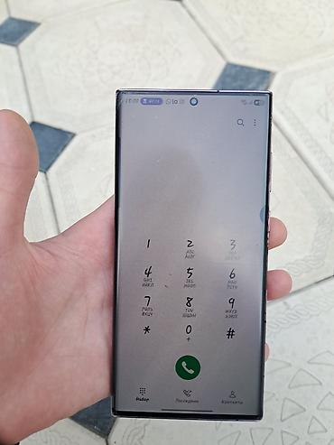 Мобильные телефоны и аксессуары: Samsung Galaxy S22 Ultra, Б/у, 256 ГБ, цвет - Фиолетовый, 1 SIM — 2