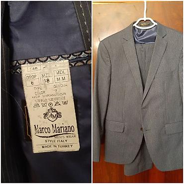 Marco Mariano kişi kostyumu - Brend: Marco Mariano (Men’s Wear)