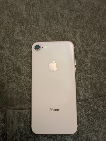 Apple iPhone: IPhone 8, Б/у, 64 ГБ, Защитное стекло, Чехол, Кабель, 100 %