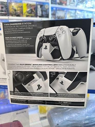 dualsense: PS5 Dualsense charger Playstation 5 Dualsense Twin Charging station — 2