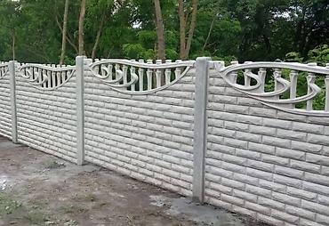 Тосмо үчүн рейкалар: Декоративные железобетонные заборы и панели - Плиты из армированного — 4