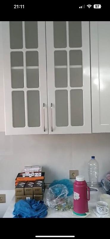 ucuz malar: 5 metrlik membran materialda olan müasur üslubda yığılmış mətbəx — 2