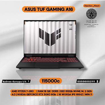 ps5 ош: ASUS TUF Gaming A16 Игровой ноутбук с высоким FPS и современной — 1