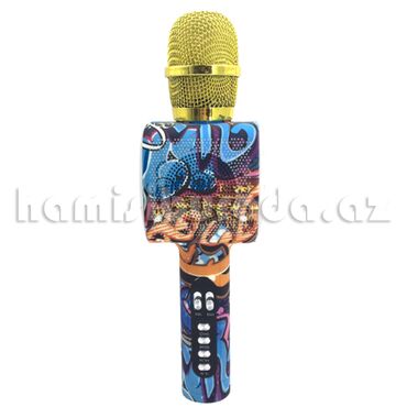 Mikrofonlar: Wireless karaoke mikrofon Wireless microphone HIfi Speaker LY-200