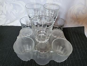 Čaše: Case nove univerzalne puno staklo iz 80ih. Nove case univerzalne,sve — 2