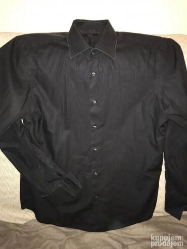 Košulje: Košulja Na duge rukave, XL, L, Hugo Boss, bоја - Bordo, Pamuk — 10