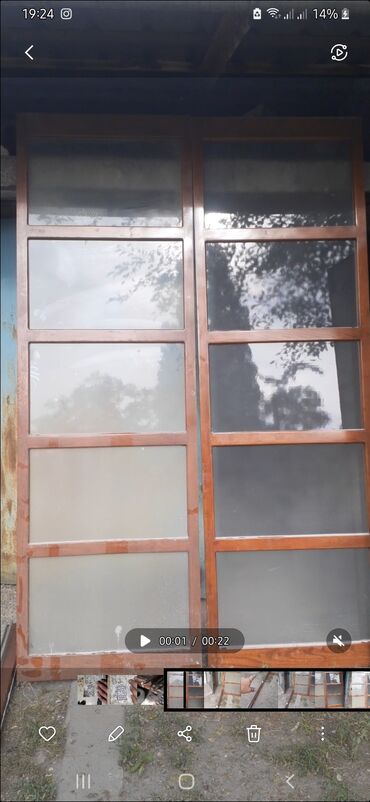 бонсай дерево: Витражные двери. в наличии 3шт.высота 2.59 шир.2.95 идеал цена 19000
