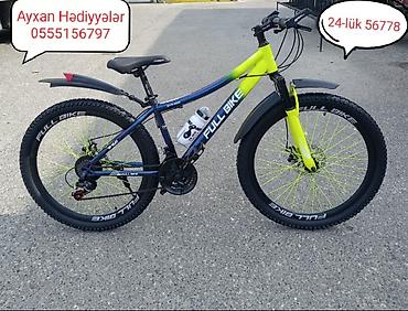 İdman velosipedləri: Velosipedlər hər ölçüdə müxtəlif rəngləri var. Sədərək qiymətinə Q — 1