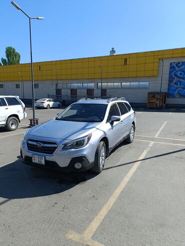 аутбек 2018: Subaru Outback: 2018 г., 2.5 л, Вариатор, Бензин, Жол тандабас