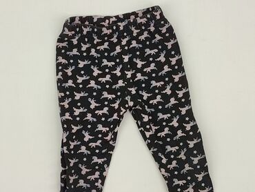 czarne bawełniane bluzki: Sweatpants, 3-4 years, 98/104, condition - Good