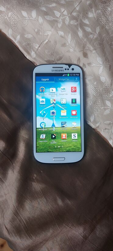 prastoy telefonlar: Samsung I9300 Galaxy S3, 16 GB, rəng - Ağ, Sensor