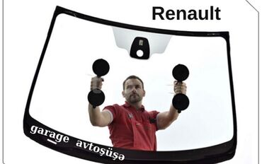 маз барои калон кардани сина: Renault üçün ön şüşə (vindsheld) və quraşdırma xidməti