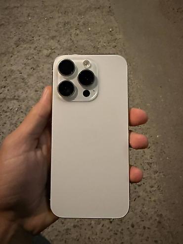 iphone 15 max: IPhone 15 Pro, Б/у, 256 ГБ, Серебристый, 86 % — 1