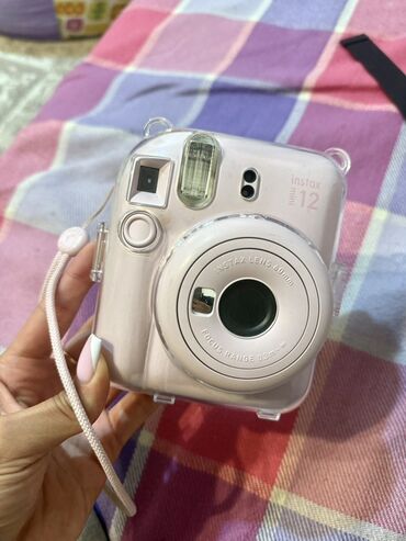 фотоаппарат моментальной печати instax mini 11: Fujifilm Instax Mini 12 Розовый, в комплекте коробка, чехол и пачка
