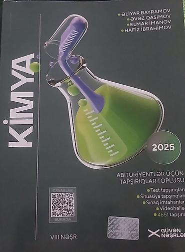 coxlu pul sekilleri: Məhsul: “Kimya – Abituriyentlər üçün tapşırıqlar toplusu” (2025), VIII — 1