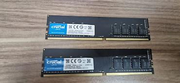 ram ddr4: Crucial DDR4 yaddaş modulları - Model: Crucial 3200MHz DDR4 UDIMM - — 1