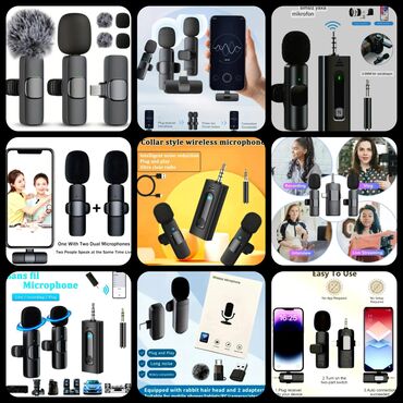 Mikrofonlar: Yeni Simsiz (Bluetooth) Mikrofon Ünvandan götürmə — 1