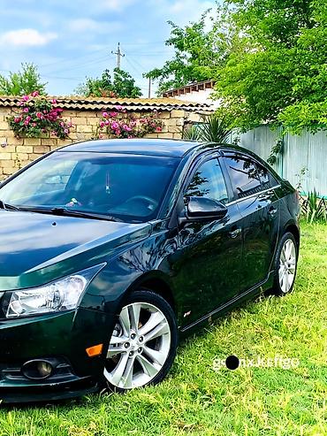gəncə masinlar: Chevrolet Cruze RS sedan - Kuzov: 4 qapılı sedan, tünd yaşıl rəng - RS — 1