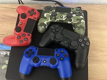 xbox 360 kontroller: PlayStation 4 komplekti - Konsol: PS4 (şəkildə göstərilən model, qara — 1