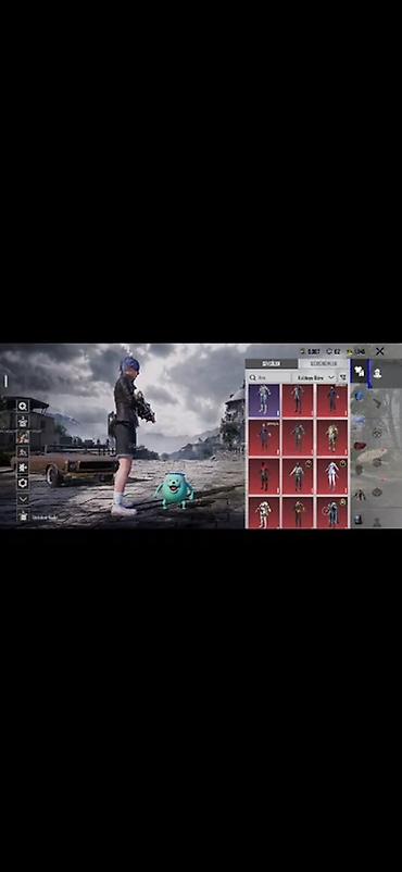 dt 3: PUBG Mobile oyun hesabı – nadir yüksəldilə bilən silah dəstləri — 5