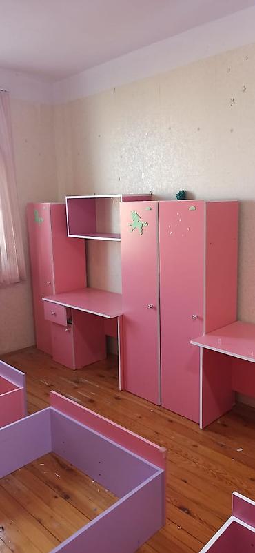 bagca stolu: Uşaq otağı üçün mebel dəsti - Rəng: çəhrayı və açıq bənövşəyi, ağ — 3