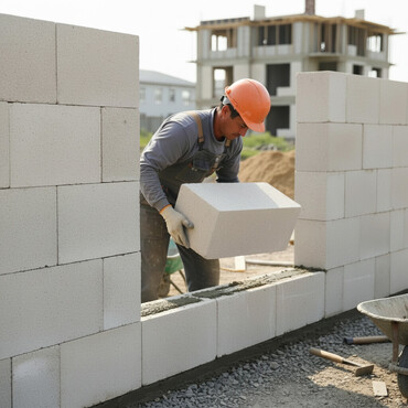 Газоблок: Газаблок!
Размер 60 20 30. 
Город Кара Балта — 1