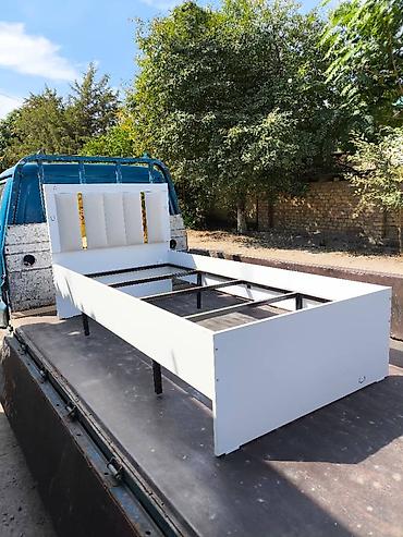 Односпальные кровати: Односпальная кровать, Новый, С мягким изголовьем, длина - 200 см — 11